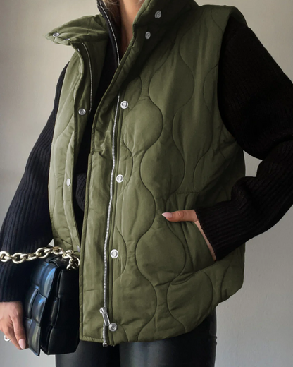 Women's Plus Size Puffer Jacket