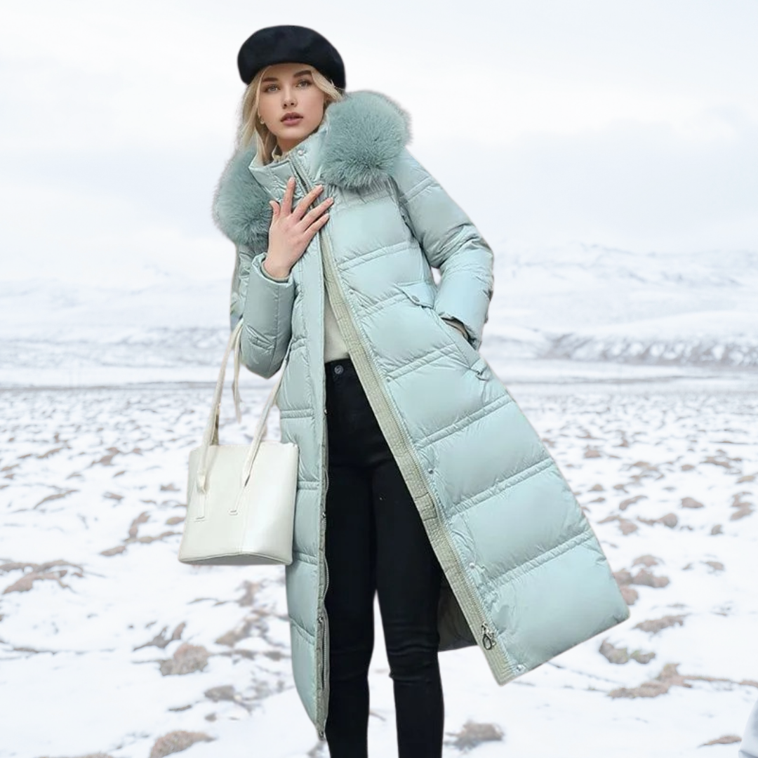 Stylish Winter Coat Women Faux Fur Elegant