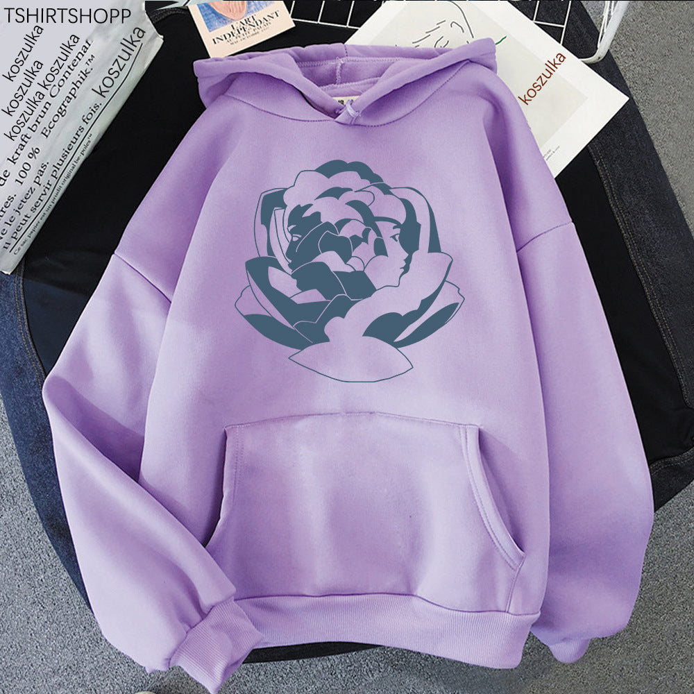 Oversized Hoodies Soft Cotton Trendy Graphic Print