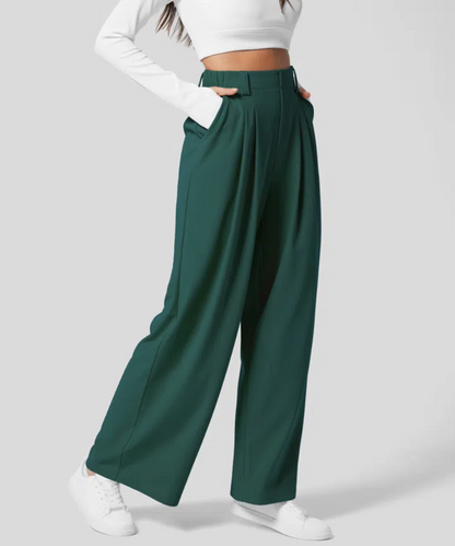 Elegant Women's Trousers Wide Leg Custom Made