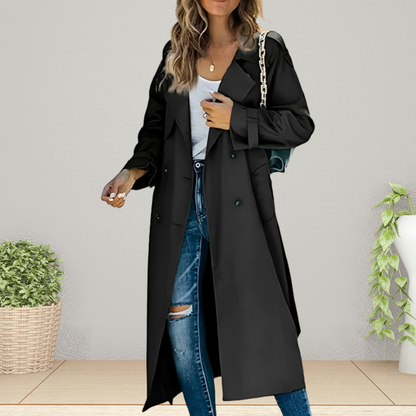 Elegant Women's Long & Warm Trench Coat
