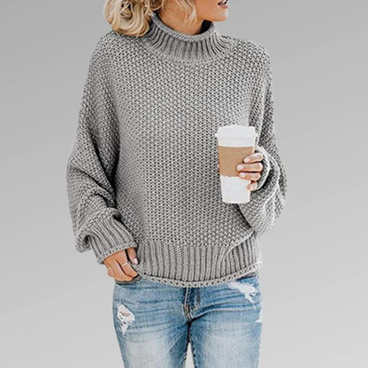 Elegante Strickpullover Damen Skandinavisch Chic
