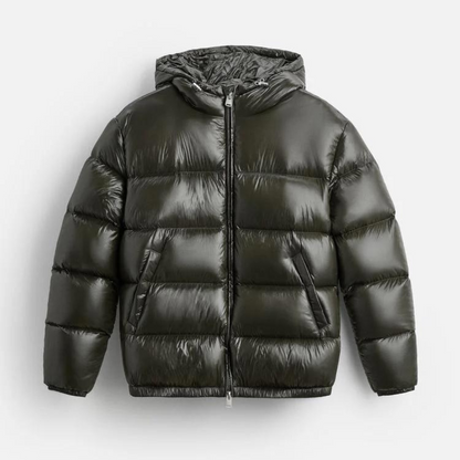 Men's Short Puffer Jacket Stylish Voluminous