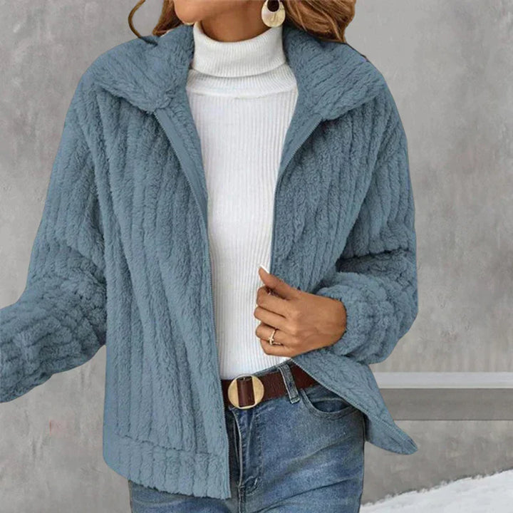 Soft Women's Fleece Jacket Stylish Modern