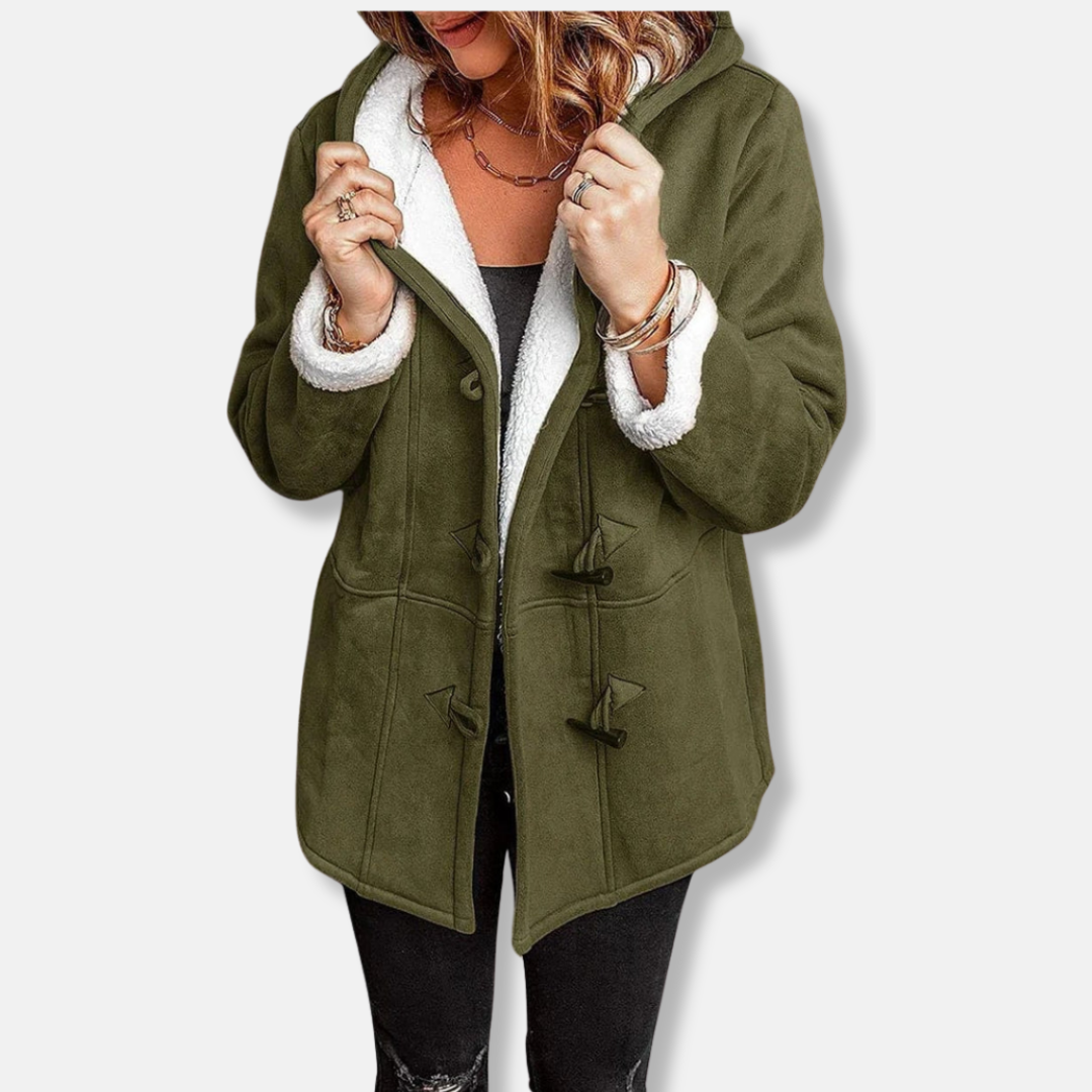 Snuggle Fleece Jacket With Hood Plush Lining
