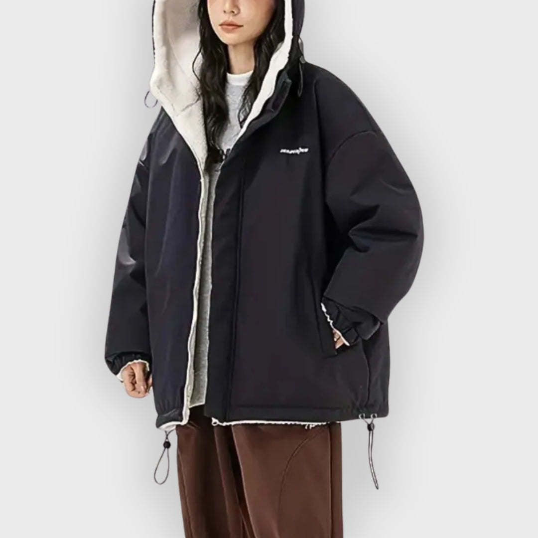 Praktische Wendjacke Reversibel - IdealeKleiden