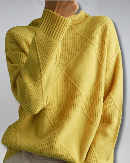 Elegant Turtleneck Sweater Modern Style