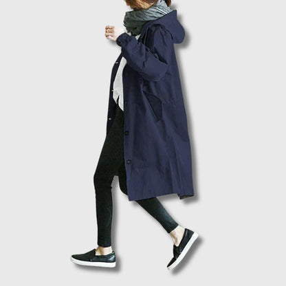 Stylish Trench Coat Women Elegant Modern