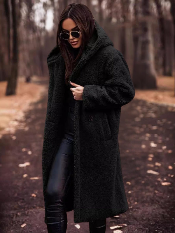 Women's Elegant Trench Coat with Belt