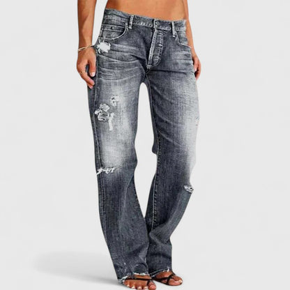 Women's Vintage Jeans Loose Fit Washed Out