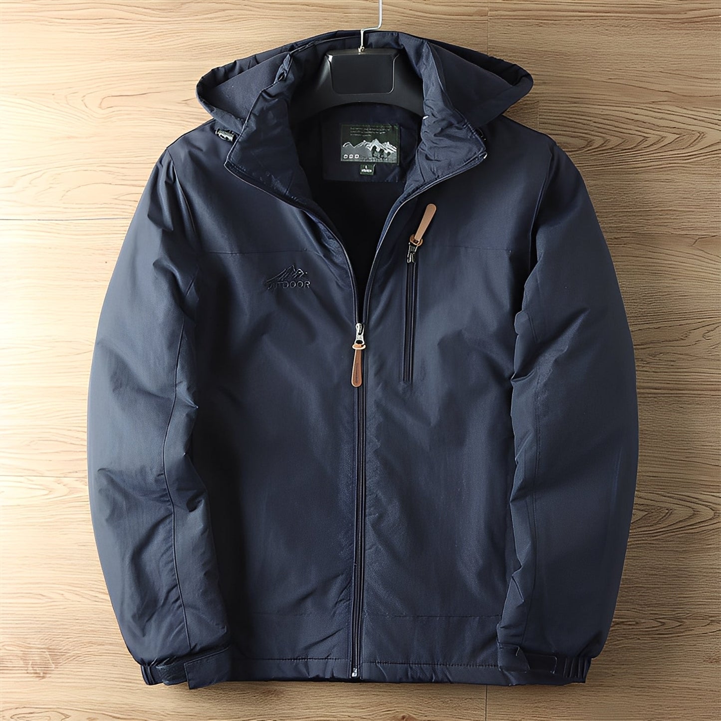 Men's Outdoor Jacket Warm Insulated Sporty