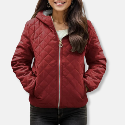 Women's Padded Winter Jacket Loose Fit Hooded