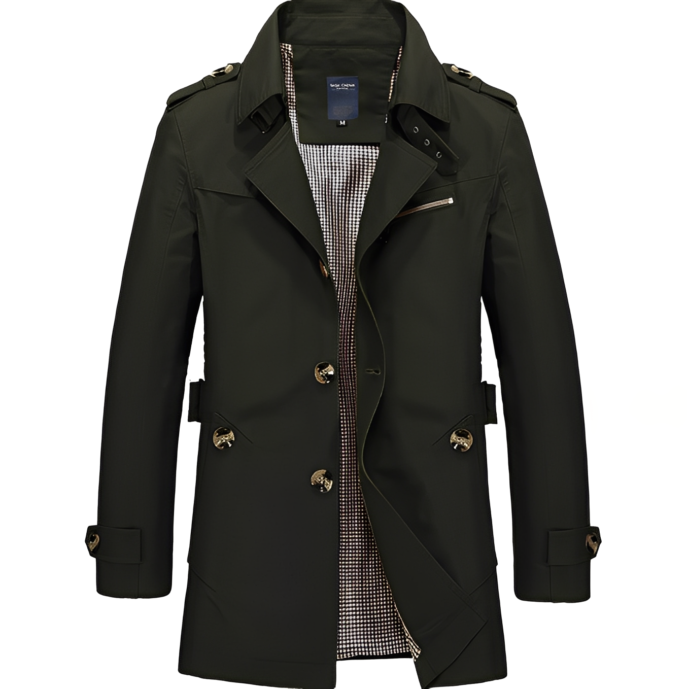 Men's Casual Mid-Length Jacket