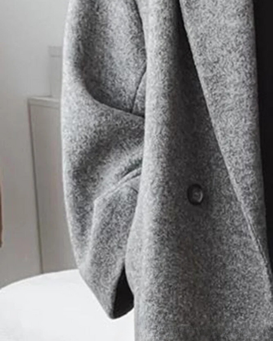 Elegante Lange Damenjacke Modern & Vielseitig - IdealeKleiden
