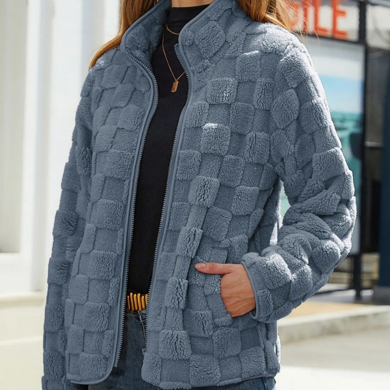 Plaid Women's Trendy Winter Jacket