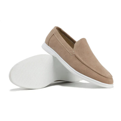 Elliot - Italian Suede Loafer Shoes