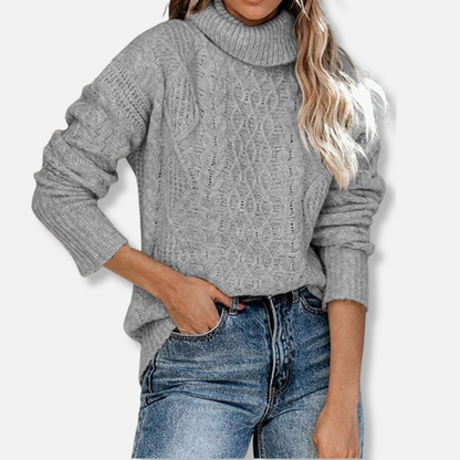Soft Turtleneck Tunic for Women