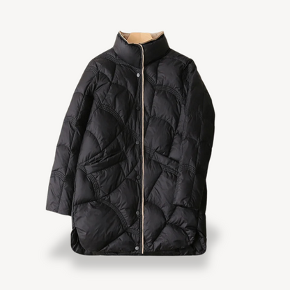 Warm Women's Down-Filled Ski Jacket