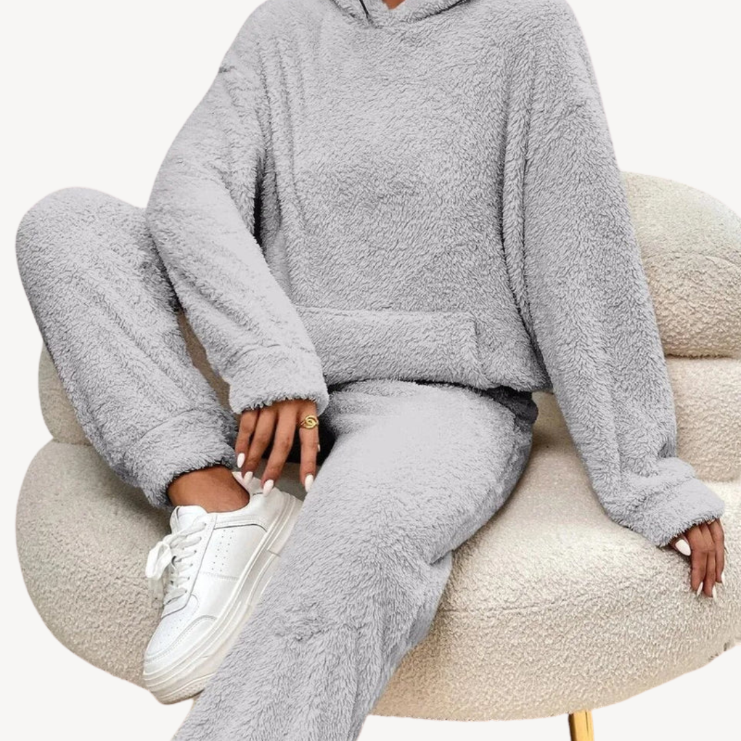 Women's Fleece Tracksuit Comfortable Sporty