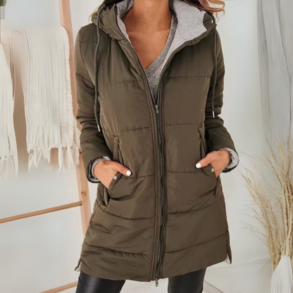 Lightweight Winter Jacket with Hood