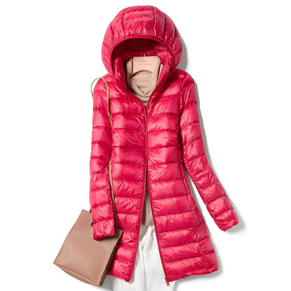 Stylish Women's Down Jacket Warm and Cuddly