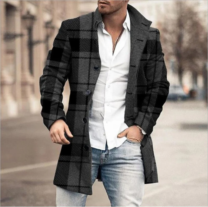 Men's Winter Coat Woolly Warm