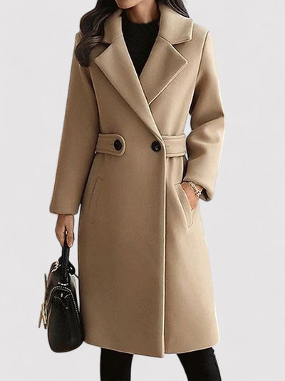 Elegant Women's Long Winter Coat Classic
