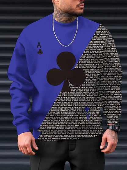Men's Long-Sleeve Pullover Cashmere Look