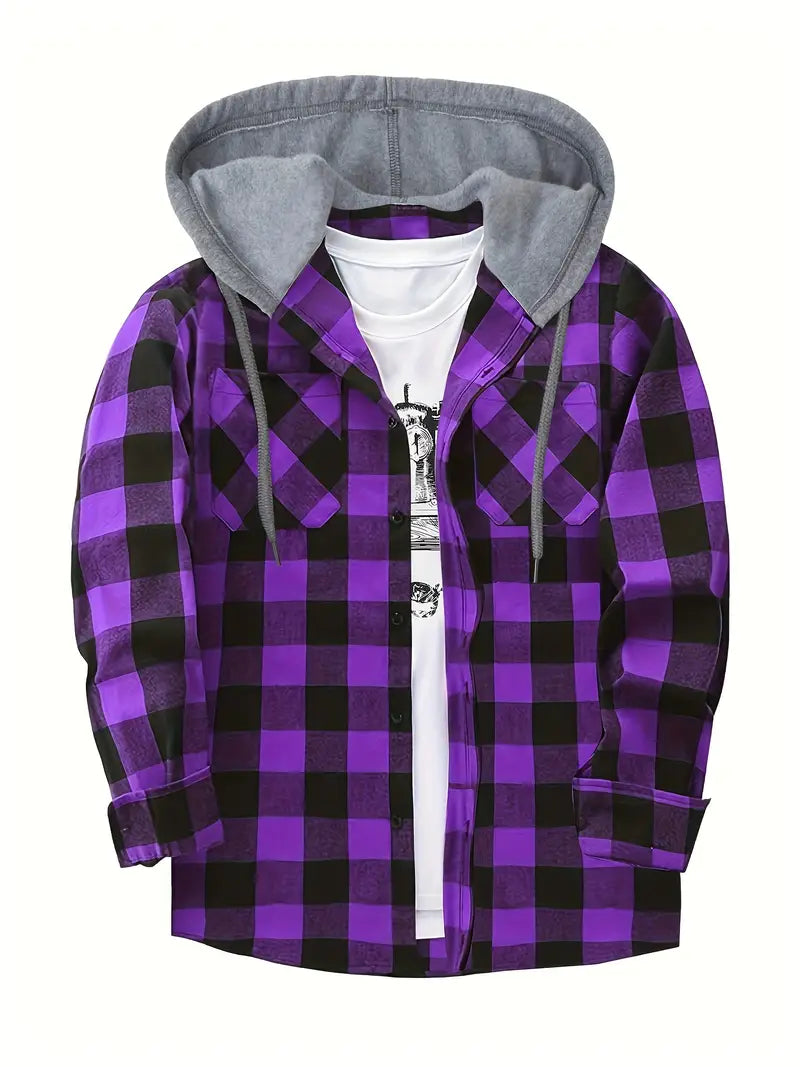 Checked Men's Jumper Modern Style