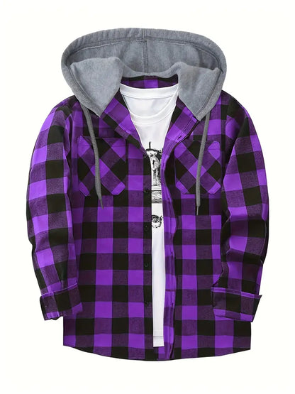 Checked Men's Jumper Modern Style