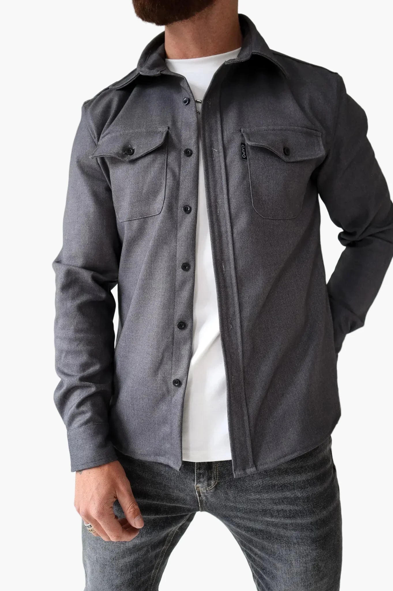 Stylish Overshirt Jacket - Modern Versatile Shirt for Everyday Wear