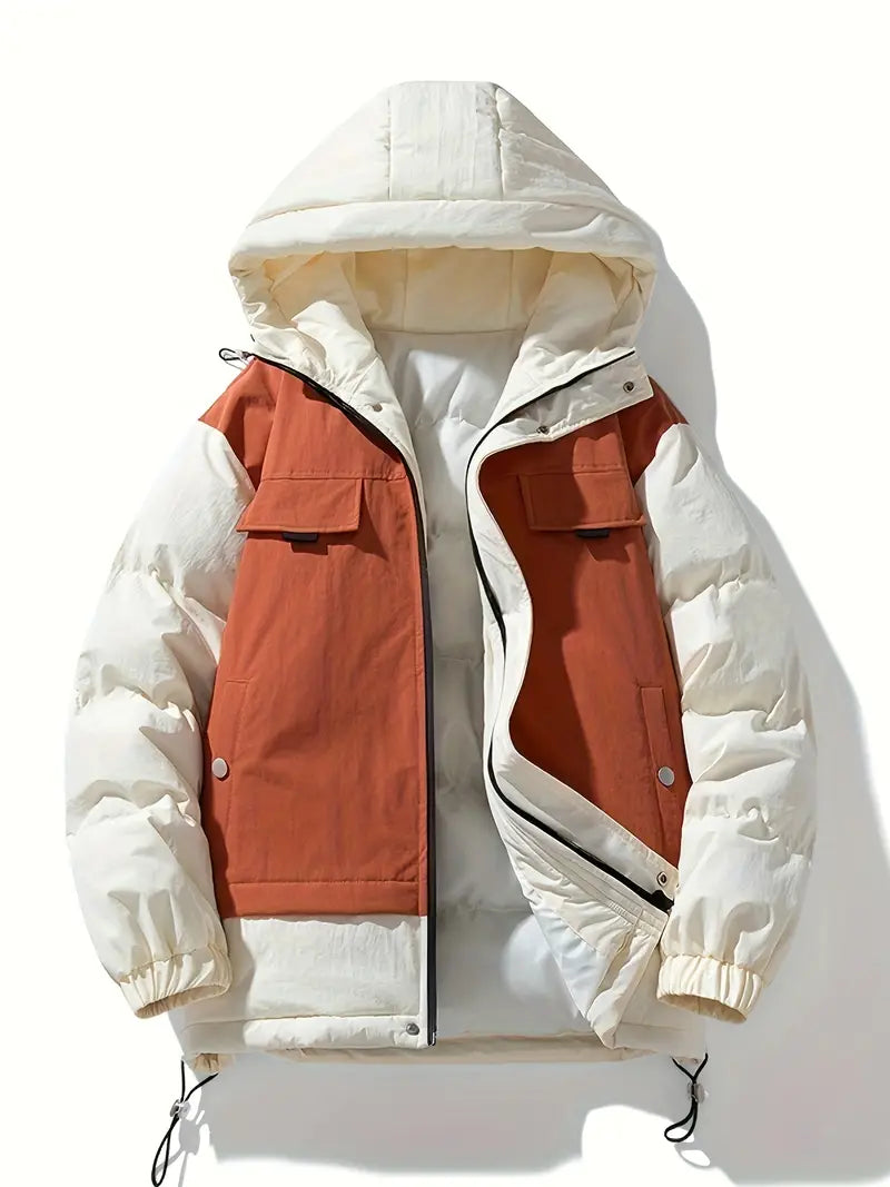 Men's Puffer Jacket Modern Slim Fit