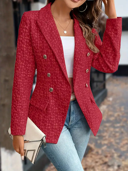 Abigail - Robuste Blazer-Jacke mit Vordertaschen