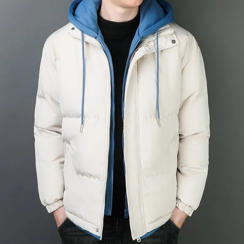 Men's Winter Jacket Warm Thick Reinforced