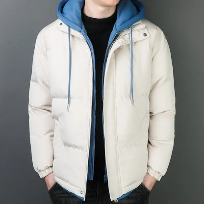 Men's Winter Jacket Warm Thick Reinforced