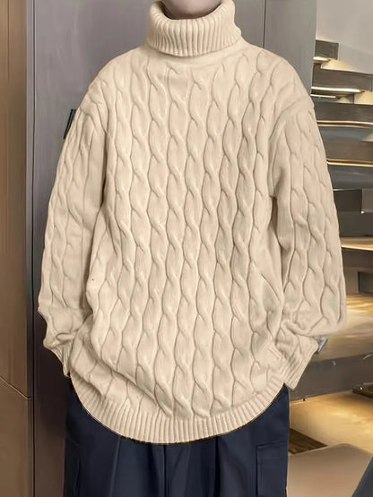 Casual Long-Sleeve Round Neck Sweater