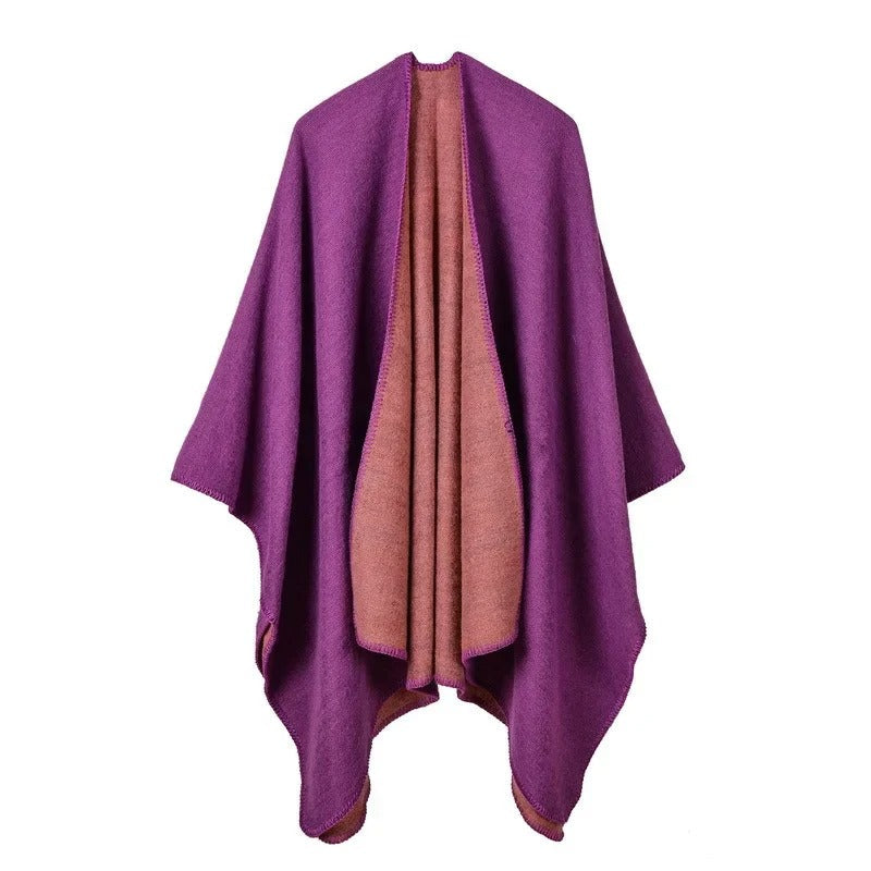 Soft Poncho for Women, Elegant Oversized