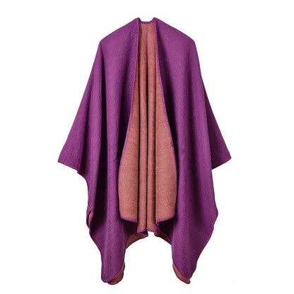 Soft Poncho for Women, Elegant Oversized