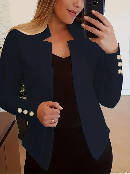 Women's Blazer Long Sleeve Open Style Spring