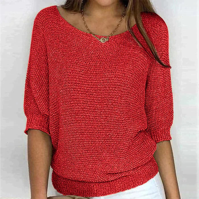 Women's Knitted Top Lightweight and Comfortable