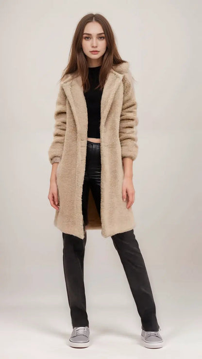 Soft Teddy Jacket Cuddly Warm