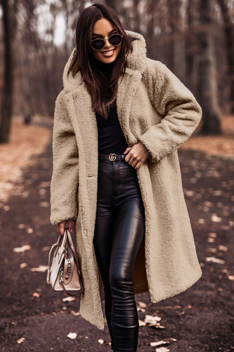 Elegante Damenmantel Warm Isoliert - IdealeKleiden