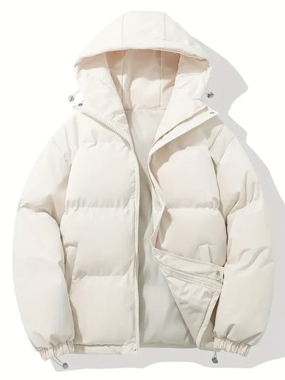 Men's Hooded Jacket Warm Elegant Classic