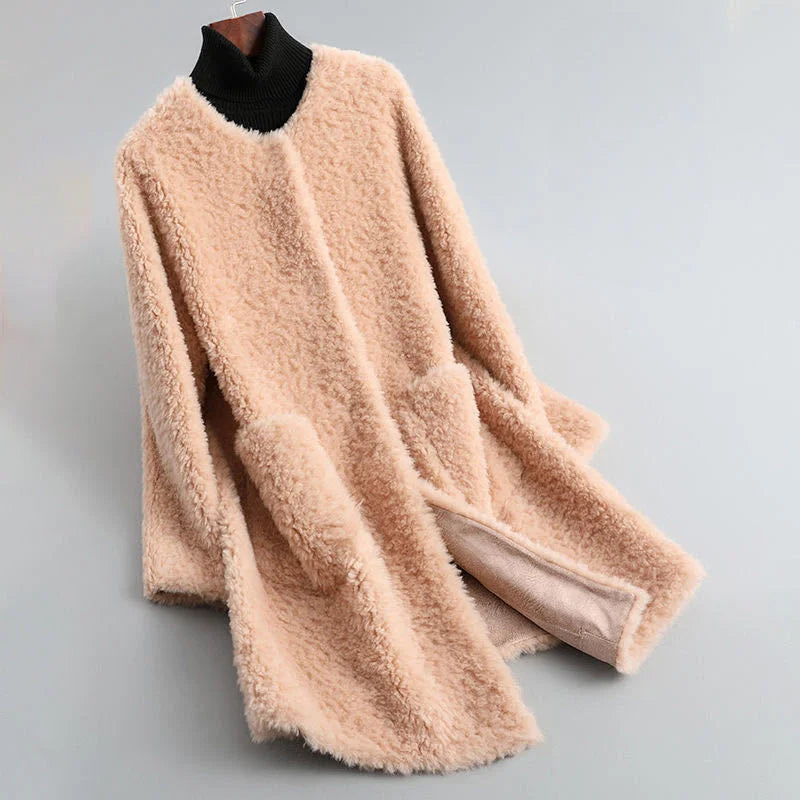 Teddy Fleece Winter Jacket for Women Warm