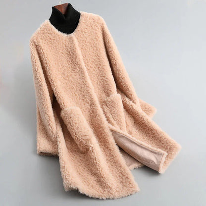 Teddy Fleece Winter Jacket for Women Warm