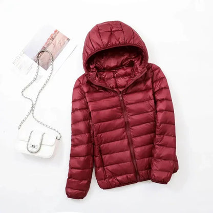 Waterproof Quilted Outdoor Jacket Black
