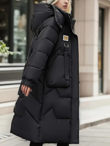 Warm Winter Jacket Mid-Length Down Filling