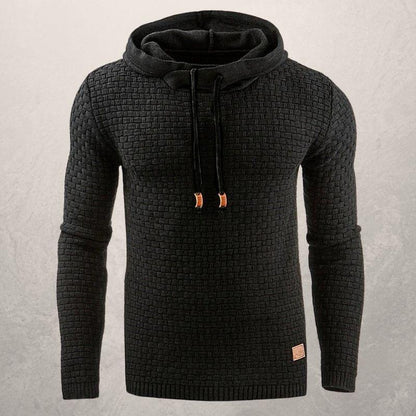 Stylish Hoodie Slim Fit Knit Pattern