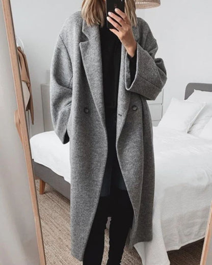 Warm Winter Dress | Long Elegant Women's Coat