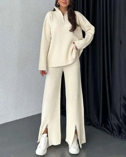 Women's Modern Knitted Set